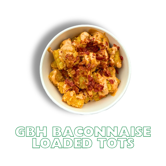Loaded baconnaise tater tots